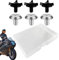 Tornillos para visera de casco de motocicleta, tornillos de aluminio para visera de motocicleta, accesorios de sombrero para reparación de visera de motocicleta, juego de tornillos para casco de