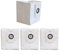 Lot de 4 sacs d'aspirateur de rechange, pour aspirateur robot EZVIZ RC3 Plus, RE4 Plus, RE4 +, RE5 Plus, accessoires de nettoyage, sacs à poussière et sacs à poussière