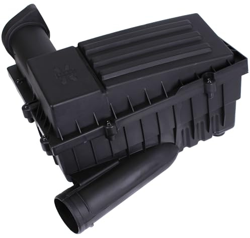 clickmax Engine Air Filter Box Housing compatible with Golf Passat Caddy A3 Octavia Leon, 1.6L 1.9L 2.0L TDI