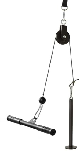 Trintion Fitness Latzug Gym Kabelzug Unterarmtrainer Pull Down und Lift Pulley Machine Attachment für Ganzkörpertraining Krafttrainingsgerät für Arme Rücken Schultern