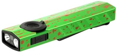 OLIGHT ArkPro EDC Taschenlampe, 1500LM Torch aufladbar mit vier Lichtarten | UV Flashlight mit unabhängigem grünem Strahl, 7 Modi, IPX7 wasserdicht, Handlampe für Notfälle/Outdoor/Camping, Zombie Grün