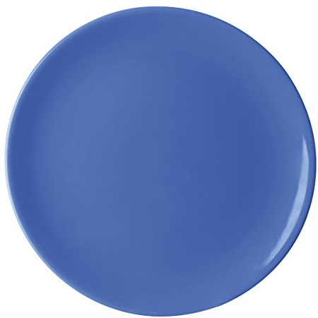 Excelsa Trendy Assiette Creuse en céramique 20x20x1 cm Bleu Ciel