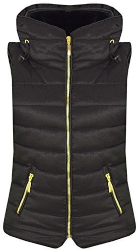 A2Z 4 Kids Girls Puffer Gilet Sleeveless Jacket Warm Bodywarmer | Lightweight layering vest for school outings, casual wear and daily comfort