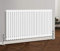NRG 600 x 1190 mm Gloss White Horizontal Cast Iron Radiator Double Panel