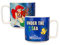 Disney Mug Ariel la Petite Sirène Bleu Imprimé en Céramique 320 ml dans un coffret cadeau