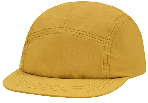 CLAPE Modisch 5 Panel Cap - Schnelltrocknende Baseball Mütze Mit Kurzem Schirm - Polo Trucker Dad Hip Hop Snapback Bump Cap