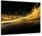 TMK - Copri piano cottura induzione 60x52 cm copertura per piano cottura in vetroceramica 1 pezzi universale per piastre di cottura paraspruzzi tagliere in vetro temprato come decorazione, nero oro