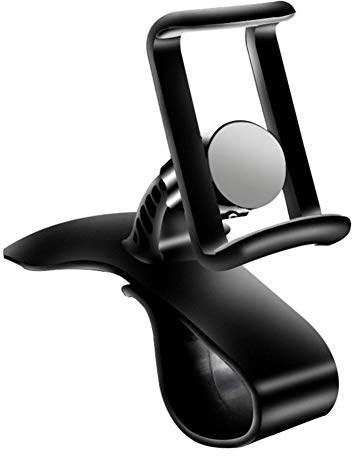 WanBeauty Handyhalter Telefonhalter Universal HUD Typ Auto Armaturenbretthalterung Handy GPS Halter Standhalterung Schwarz