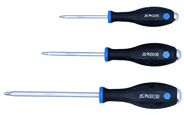 Laser 8037 JIS Pound Thru Screwdrivers 3pc