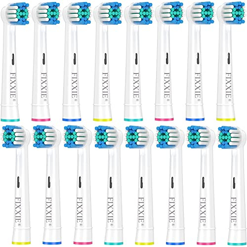 Replacement Toothbrush Heads for Oral B Braun, 16 Heads Professional Electric Toothbrush Heads, Brush Heads Refill Compatible with Oral-B Toothbrush (16 Heads)