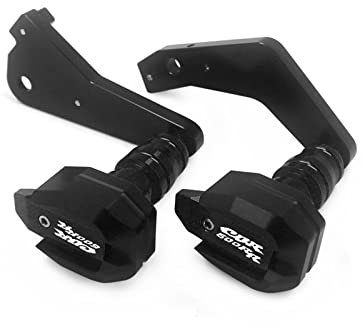 IRISZ Motorrad Sturzpads Crash Pad Fallen Protector Guard Für Honda Für CBR600RR Für CBR 600 RR 2008-2017 Motorschutz Slider Cover Fallschutz (Farbe : Black 2013-2017)