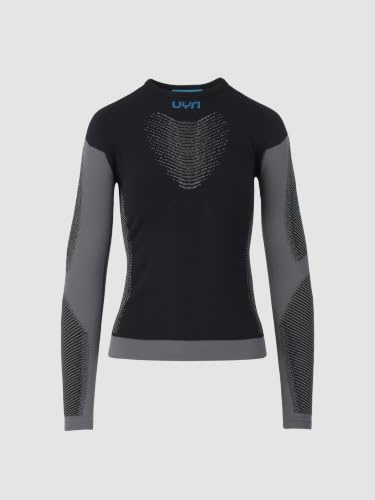 UYN O102431 Running PB42 OW Long_SL T-Shirt Women's Schwarze Schönheit/Eisernes Tor L
