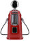 1000 Cc Pump Liquor Dispenser Für Home Bar, Vintage Style Liquor Decanter Für Man Cave Decor, Iced Beverage Dispenser Für Scotch, Wodka, Cocktails(Rot)