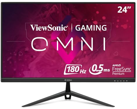 ViewSonic VX2428 24 16:9 (23.8) 1920 x 1080 SuperClear® IPS, 165hz, 1ms MPRT, Freesync Premium, 2 HDMI, DisplayPort, Speakers