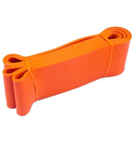 GIMIRO Fitnessbänder, Resistance Bands of 6 Strength Levels, Pull Up Traning Band, Trainingsbänder für Yoga, Pilates, Physiotherapie, Krafttraining für Männer und Frauen (Orange)