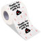 Qpout Thanks Printed Toilet Paper Gag Gift, Birthday &, Funny Toilet Paper Roll for Best Prank Surprise, Bathroom Decor