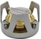 Tiardey Outdoor Mini Spirit Burner Ultralight Portable Alcohol Stove for Backpacking Hiking Outdoor Camping Stove for BBQ Cooking(Grey)