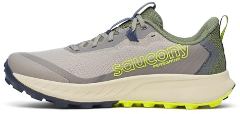 Saucony Herren Peregrine 15 Traillaufschuhe, Ridge/Olivine, 9.5