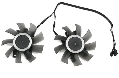 QKFTCSDW 75MM 4PIN CF-12815S Lüfter RTX2070 GPU LÜFTER Kompatibel mit RTX 2070 Twin X2