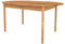 Lomadox Tisch Esstisch oval 140x90 cm, Eiche massiv geölt, Echtholz/Massivholz