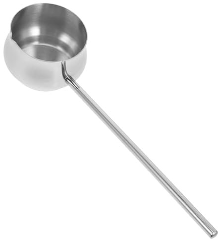 Mikinona Kompakter Kochtopf Edelstahl-schmelztopf Mit Griff Für Heißes Öl Butterwärmer Und Meeresfrüchte