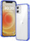 Voyahülle Clear Case for iPhone 12/12 Pro, Ultra Thin Shockproof TPU Cover, Anti-Yellowing Crystal Clear Phone Case for Apple iPhone 12/12 Pro - Light Blue