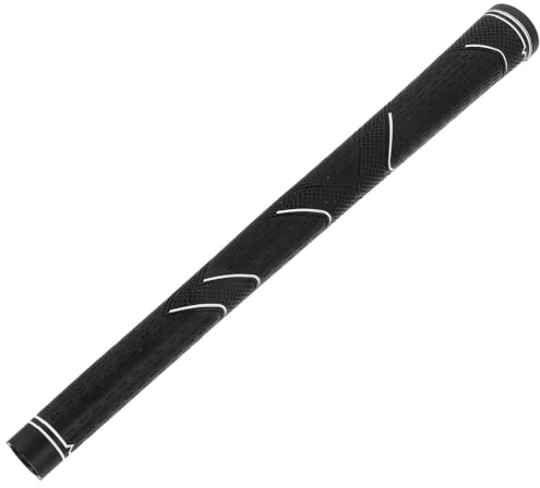 IMIKEYA Golf Grip Rubber Non-Slip Putter Grip for Beginners Comfortable Club Handle in Black