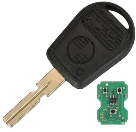 Telecomando 433 MHz Chip ID44 per BMW Z3 E31 E32 E34 E36 E38 E39 E46 HU58 | Chiave di controllo HU58 Blade