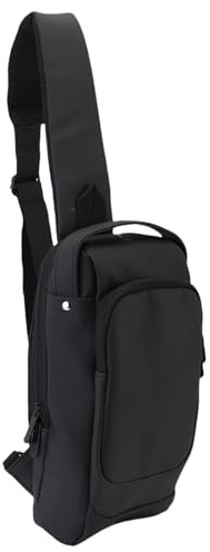 Tonysa Borsa a Tracolla per Console di Gioco di Grande capacità, Custodia da Viaggio in EVA PU Adatta per Steam Deck OLED ROG Ally 2, Borsa a Tracolla con Tasche Multiple