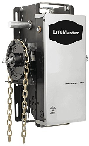 Liftmaster Mh 5011u Commercial Garage Door Opener Medium-duty Hoist Operator w/ Safety Beams