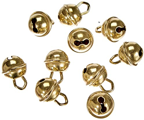 Rayher Cascabel Dorado, Metal, 9 mm