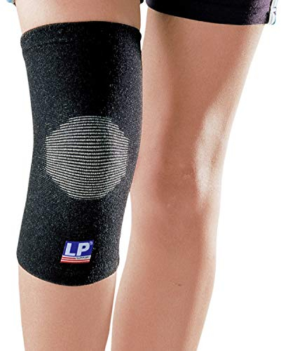 LP SUPPORT 988 Nanometer Knie-Bandage - Kniestütze - Nano Bamboo Edition, Größe:L, Farbe:schwarz