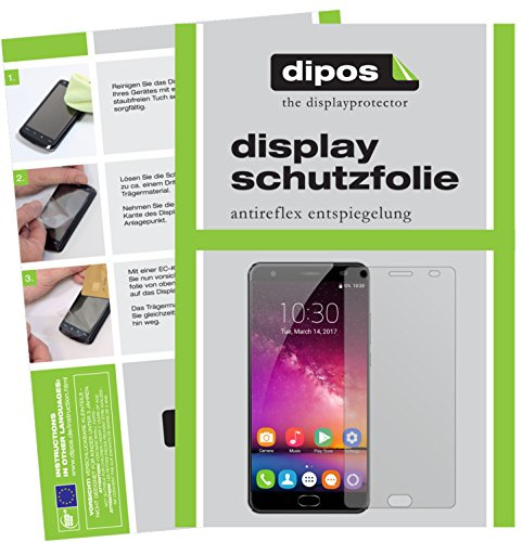 dipos I 6x Screen Protector matte compatible with Oukitel K6000 Plus Protection Films