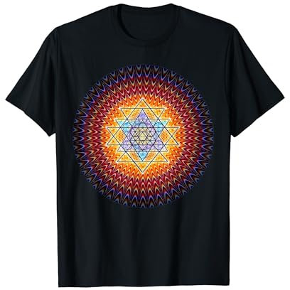 Sacred Sri Yantra Shirt - Mandala Mystical Diagram T-Shirt