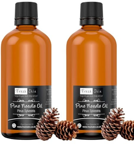 Freshskin Beauty LTD | Pine Needle Essential Oil - 200ml (2 x 100ml) - 100% Pure & Natural Essential Oils