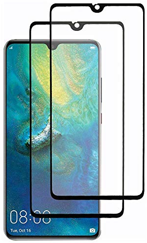 iGlobalmarket [2 Unidades] Protector de Pantalla compatible para Huawei Mate 20, Cristal Templado, sin burbujas, Alta Definicion, 9H Dureza, Resistente a Arañazos