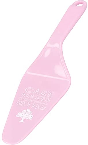 RBV Birkmann 429741 - Servidor de pastel de cocina, plástico, color: rosa