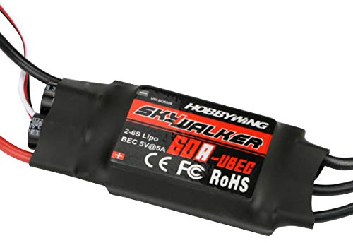 20A 30A 40A 50A 60A 80A Bürstenloser Geschwindigkeitsregler ESC BEC (Brushless Speed Controller) für RC Flugzeug Quadcopter Hubschrauber