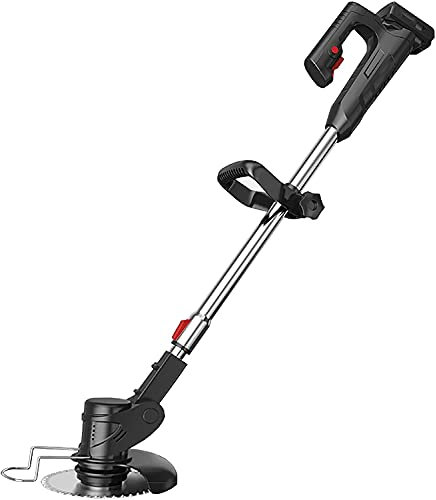 LSDRALOBPOI Bordures sans Fil Coupe Bordure sans Coupe-Herbe Coupe-Bordure sans Fil Coupe-Bordures Multi-Angles Coupe-Bordures sans Fil Jardin 24V 5000Mah pour Le désherbage et l'entretien du Jardin