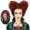 Perücke für Winifred Sanderson von Hocus Pocus Rote Braune Perücke für Frauen Damen Halloween Kostüm Cosplay Perücken AL055