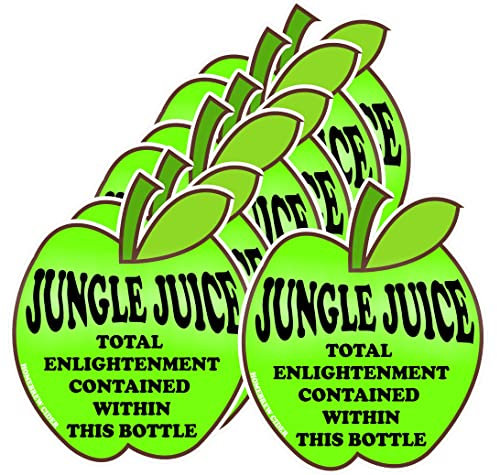 Home Brew Cider Making Labels Die Cut to Apple Shape Pack of 48 Labels