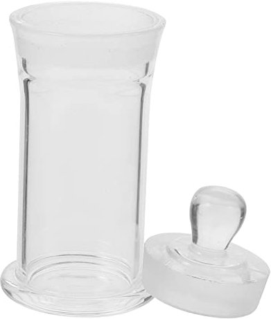 PLAFOPE Transparente Glasprobe Flasche Borosilikat Labor Flasche Leicht und Stabil für Chemie und Biowissenschaften für Aufbewahrung von Proben