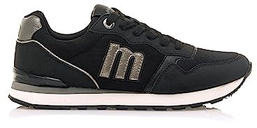 MTNG Deportivas Mujer Deportivas JOGGO 69983 Mujer | Deportivas Sport | Cierre con Cordones | 55555 | Ray Negro