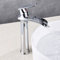YAGJIA Waschtischarmatur Hoch Chrom, Wasserfall Wasserhahn Bad Retro, Waschbecken Armaturen Badezimmer, Badarmatur aufsatzwaschbecken Einhebel Mischbatterie Antik aus Messing