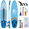 COOLCAA Stand Up Paddling Board mit Premium SUP Zubehör, Tragkraft bis 210kg, SUP Board für Erwachsene und Jugendliche Aller Niveaus