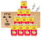 10er Pack (10x500g) Diamond Woknudeln Quick Cooking Nudeln + 2 Papa Vo Chopsticks
