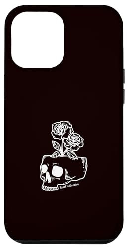iPhone 15 Pro Max Rebel Skull and Roses Case