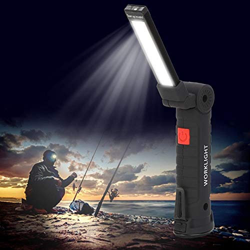 Handarbeitsleuchte, Tragbare LED-Taschenlampe mit Magnet, Wiederaufladbare USB-Arbeitslampe, High Bay-Lampe, Einfache Handtaschenlampen
