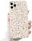 NITITOP Compatible with iPhone 11 Pro Max Case Cute Flower for Women Girls Floral Light Pink Rose Design Vintage Shockproof Soft Girly Slim TPU Fashion Protective Phone Cover - Light Pink