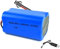 7.4V 4400mAh 18650 Li-ion Battery Pack RC Replacement Rechargeable Battery Pack With SM-2P USB Charger Cable for Airplane DIY, Fishing lights,Doorbell,Handheld Fan, Radio, etc.